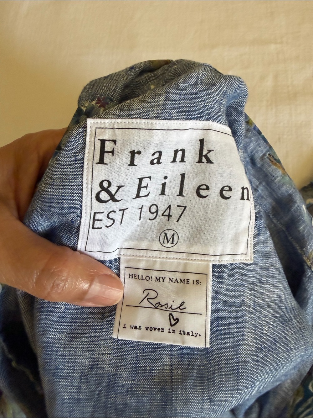 Frank & Eileen “The Rosie” Short Sleeve Button-Down Shirt - Picture 7 of 10